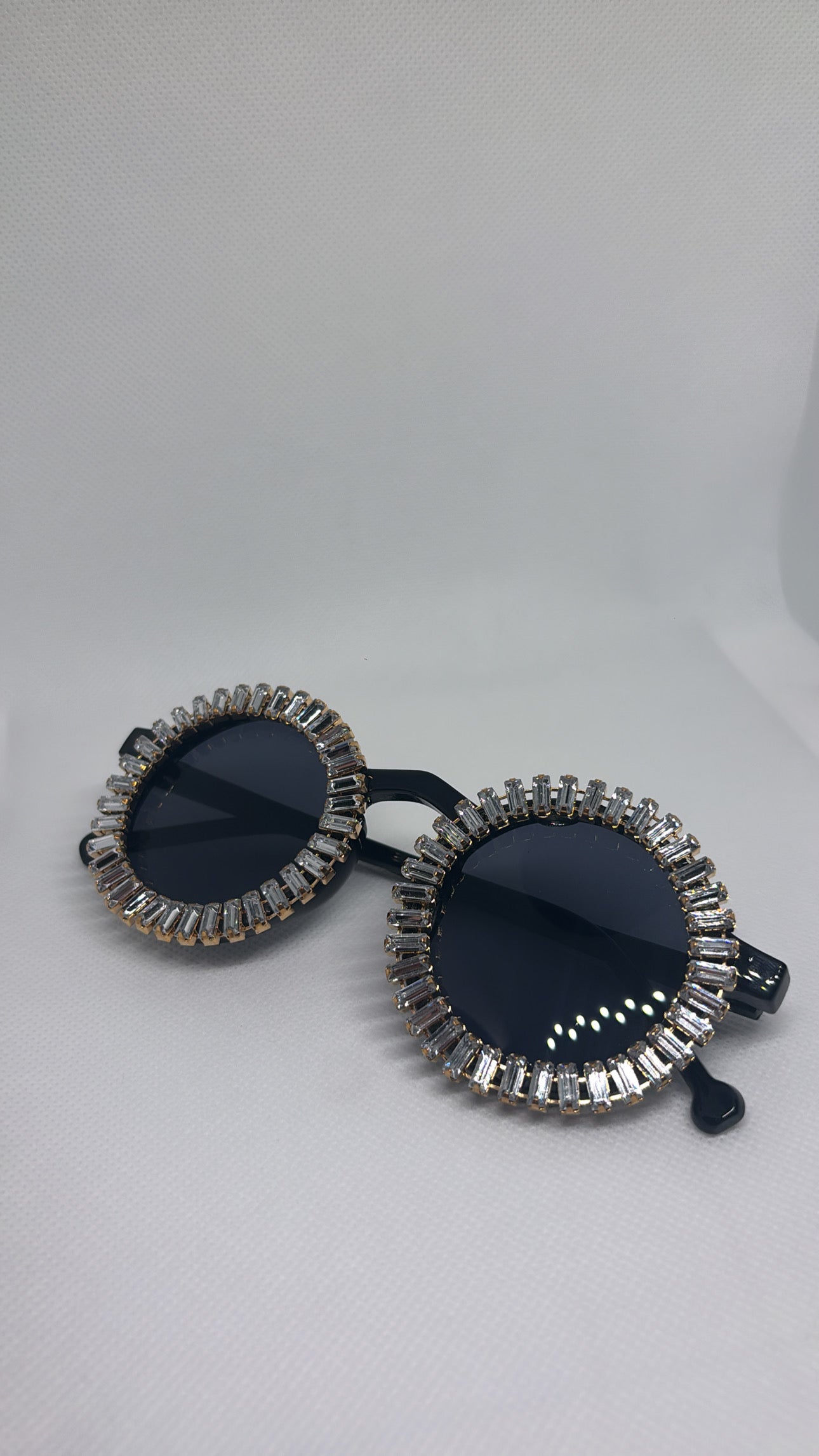 CIRCLE SILVER SUNGLASSES