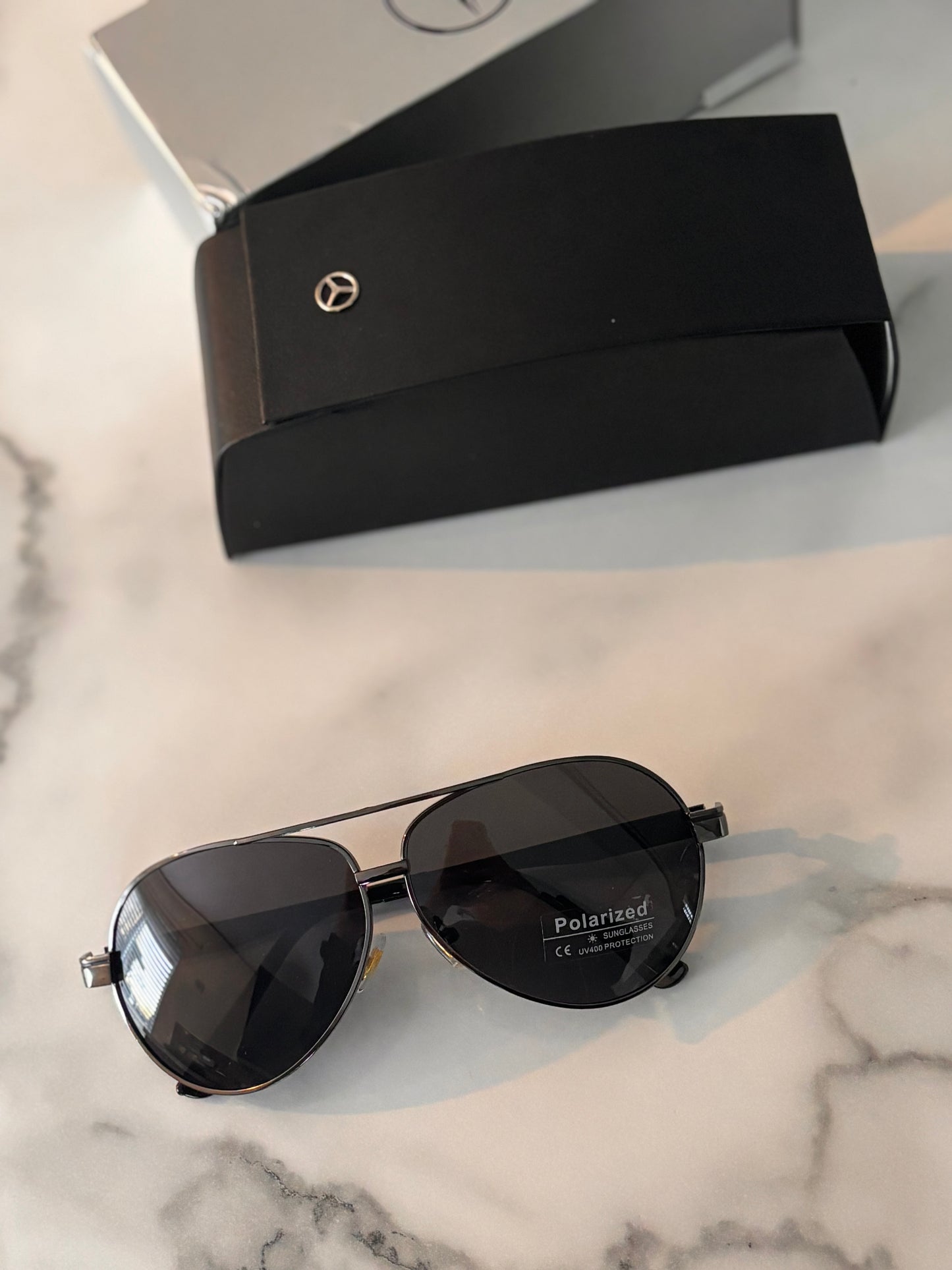 Merc grey boxed men’s sunglasses