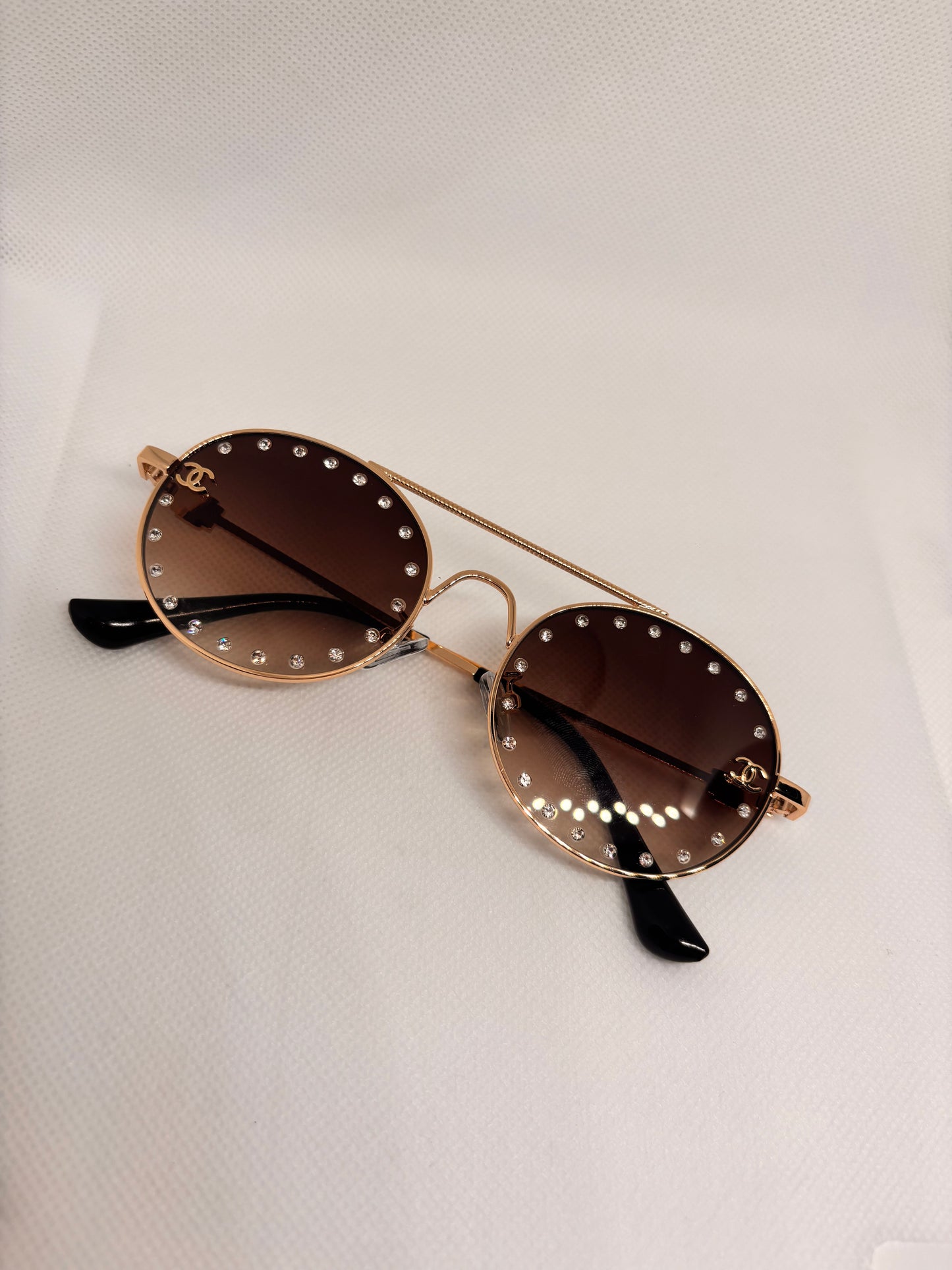 CC ROUNDED SUNGLASSES