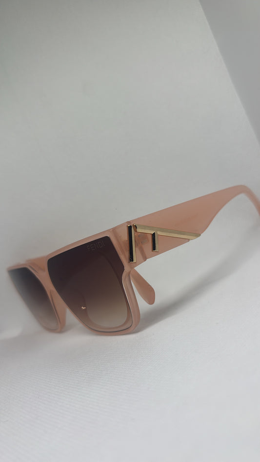 PINK F SUNGLASSES