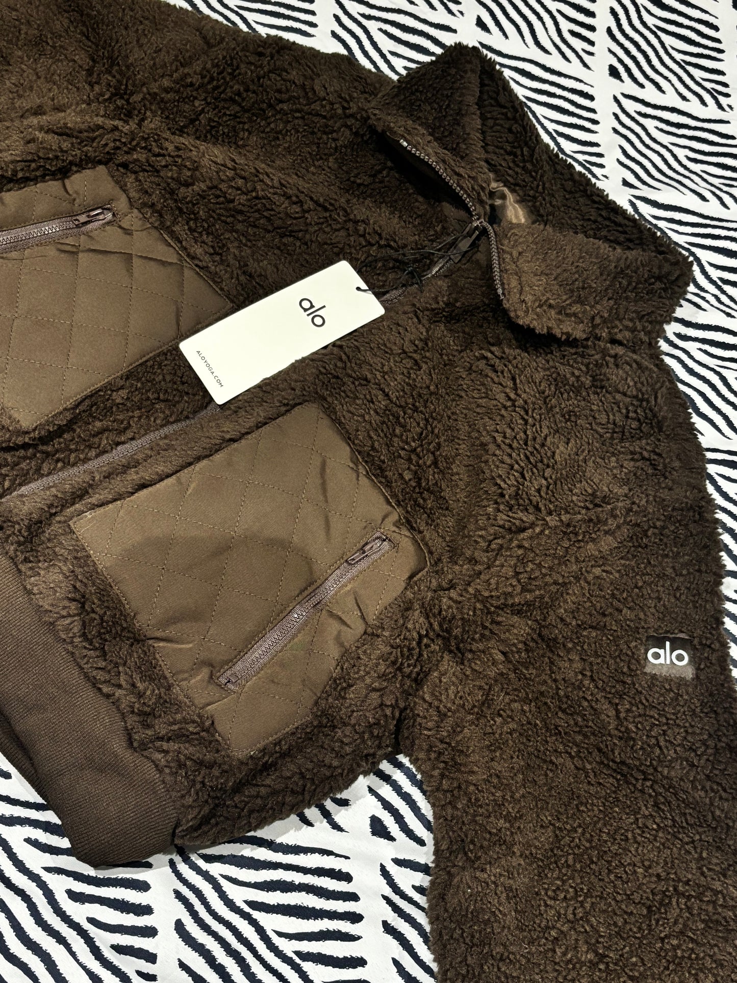 BROWN  A L O  Jacket