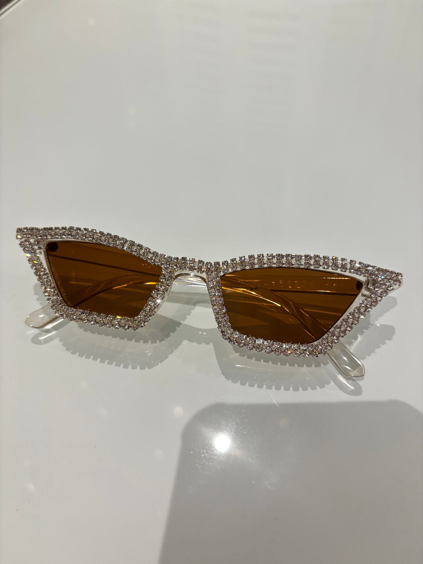 RETRO SILVER & BROWN SUNGLASSES