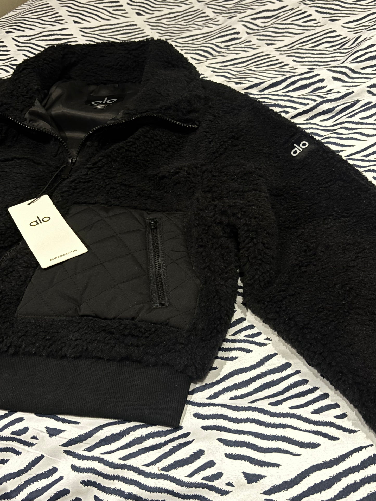BLACK  A L O JACKET