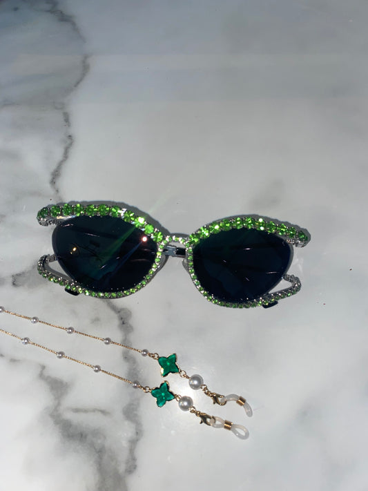 GREEN SUNGLASSES