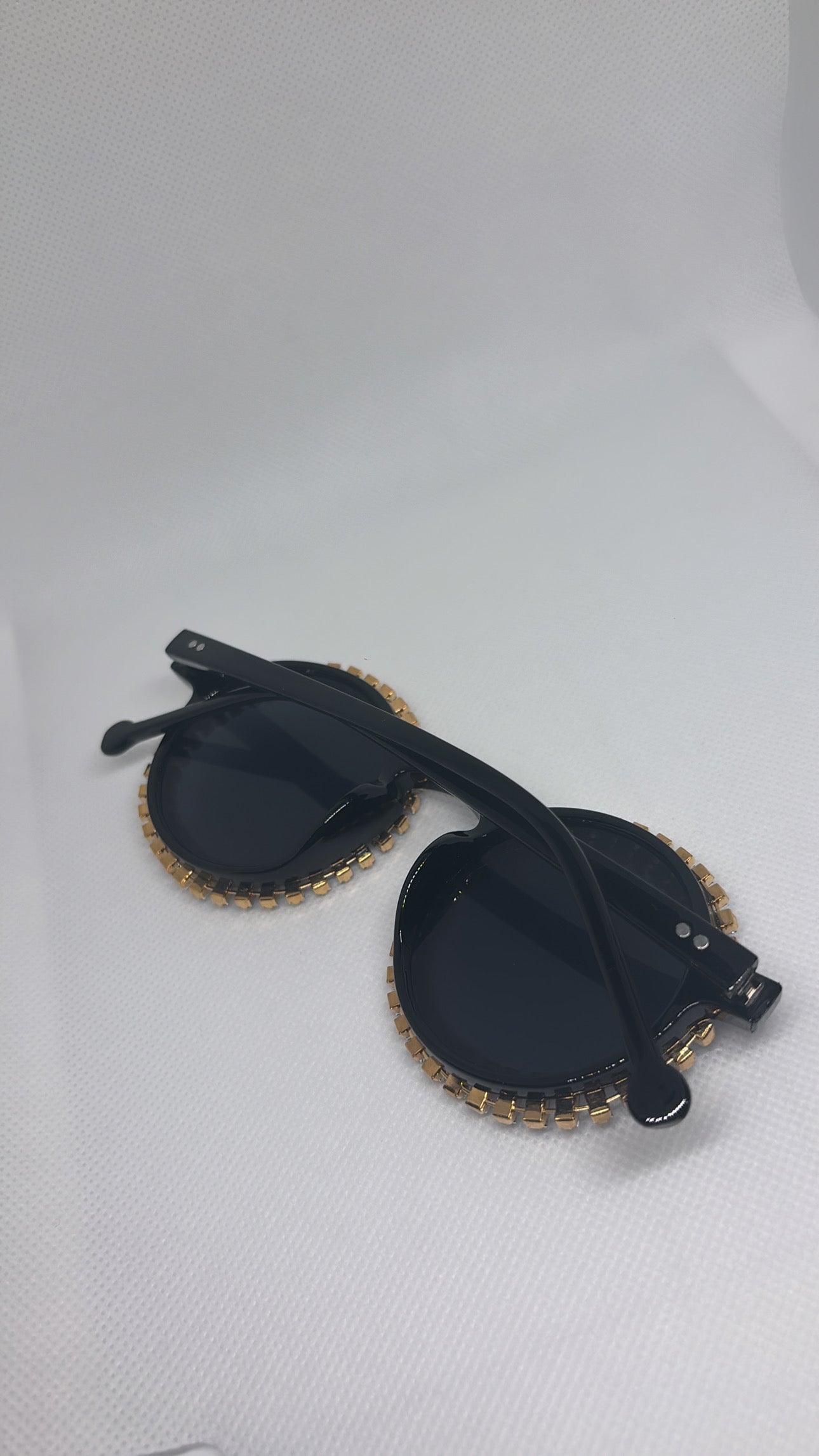 CIRCLE SILVER SUNGLASSES