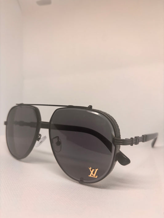BLACK L SUNGLASSES