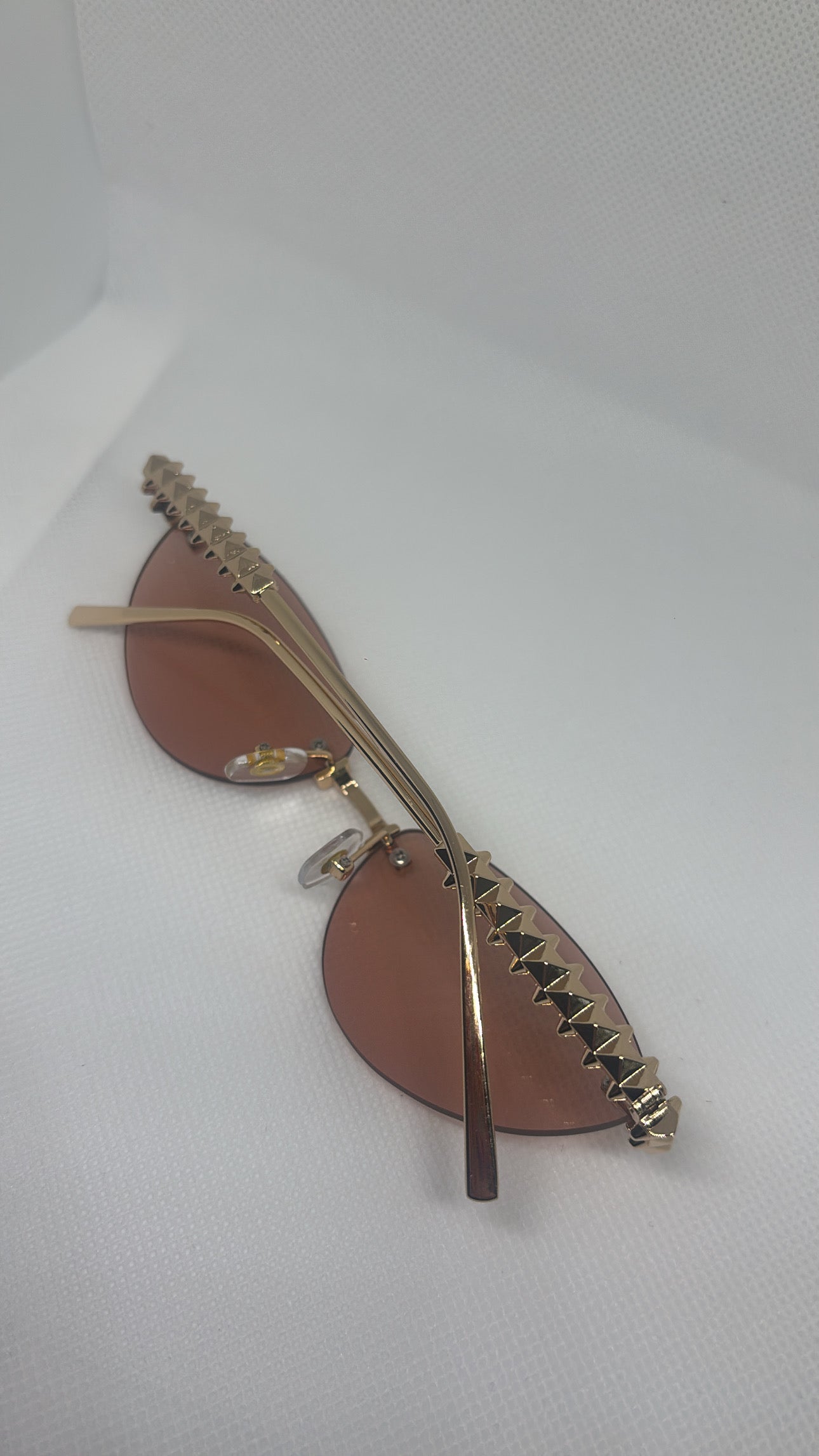 FF PINK POINTED SUNGLASSES