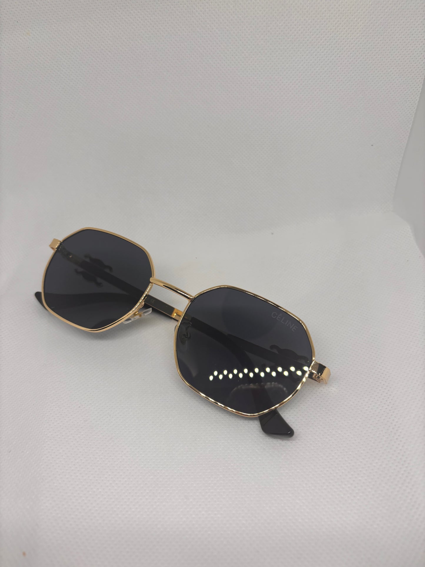 GOLD CC SUNGLASSES