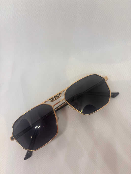 MENS GOLD SUNGLASSES