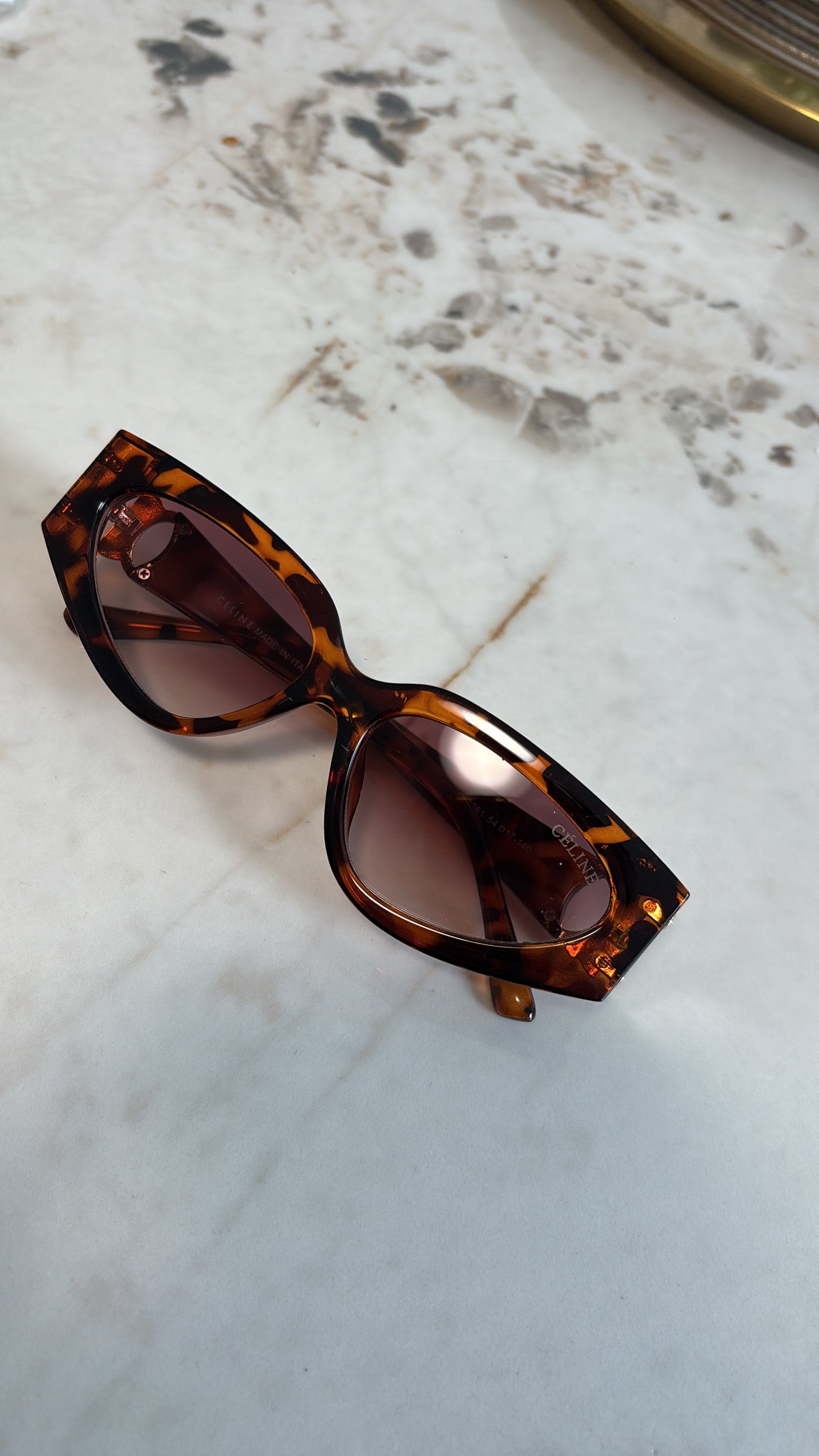 CEL LEOPARD SUNGLASSES
