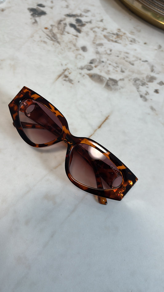 CEL LEOPARD SUNGLASSES