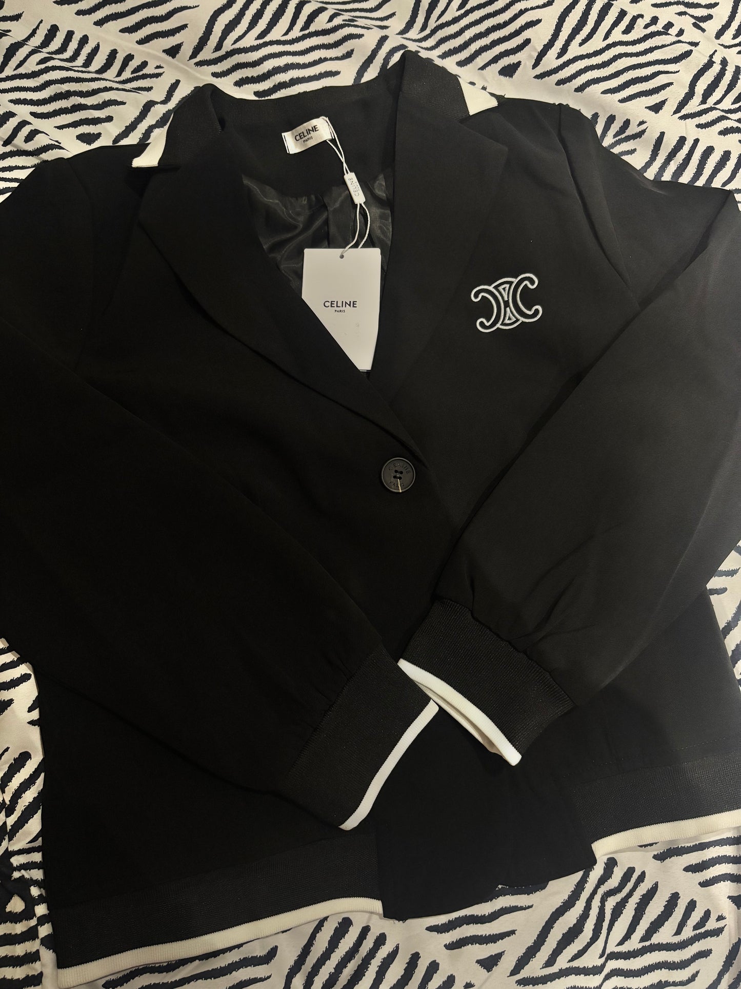 BLACK CEL BLAZER
