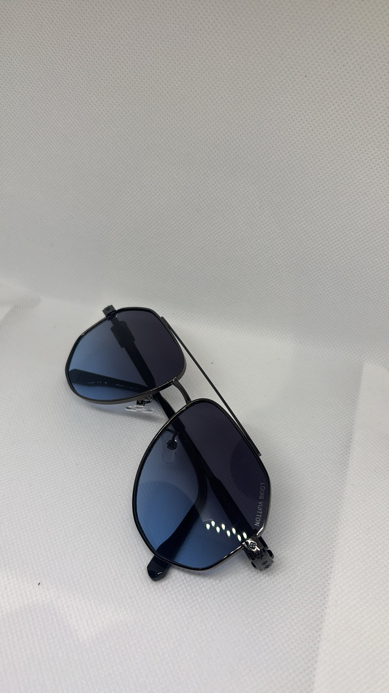 MENS BLUE AND GREY SUNGLASSES