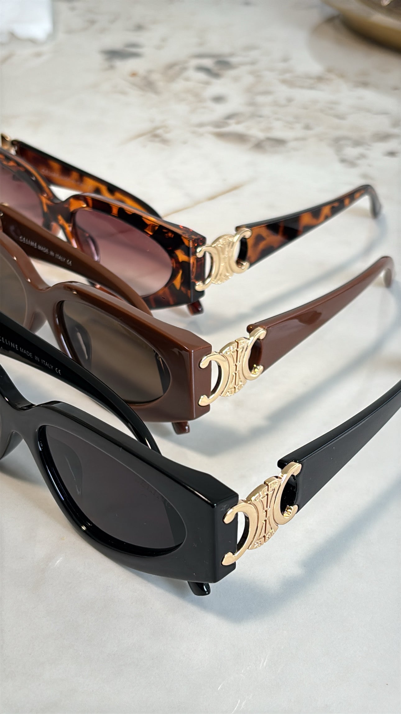 CEL LEOPARD SUNGLASSES