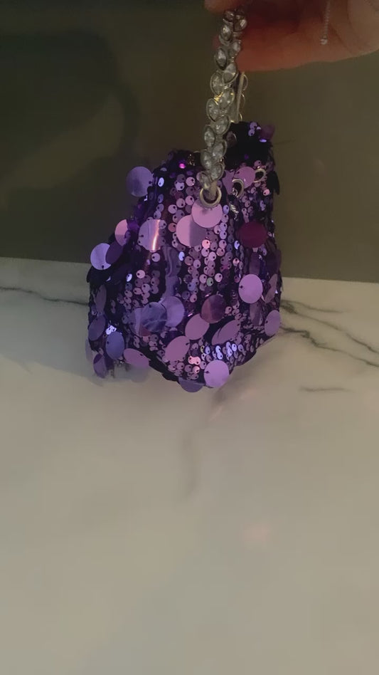 PURPLE SEQUENCE BAG